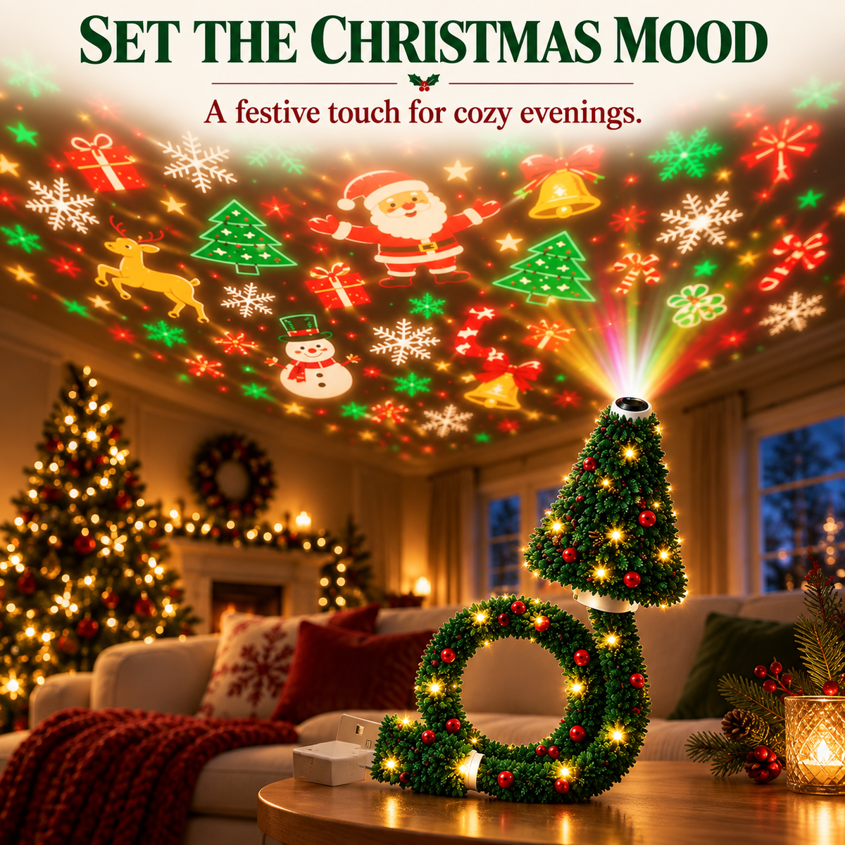 Magical Christmas Projector